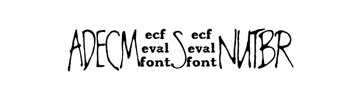 chester eval  Free Fonts Download