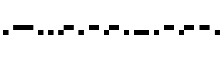 BukanMorse One  Free Fonts Download