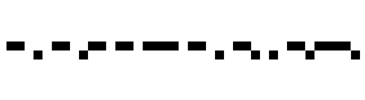 BukanMorse One  Free Fonts Download