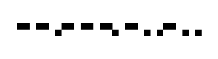 BukanMorse One  Free Fonts Download