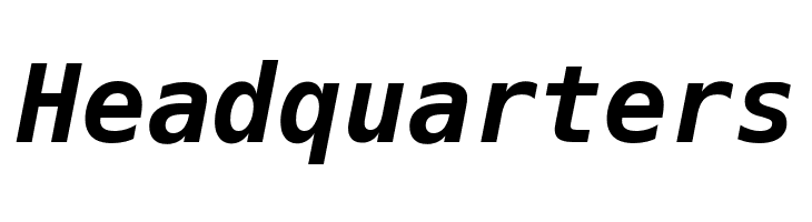 Hack Bold Oblique  Free Fonts Download