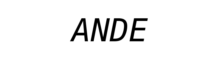 Hack Oblique  Free Fonts Download