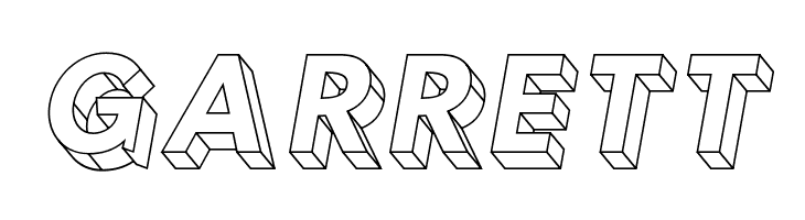 Hussar3D Four Italic  Free Fonts Download