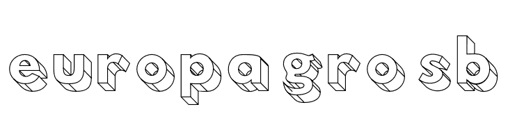 Hussar3D Four  Free Fonts Download