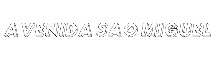 Hussar3D Three Italic  Free Fonts Download