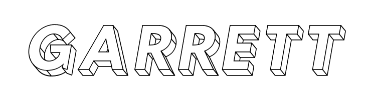 Hussar3D Three Italic  Free Fonts Download