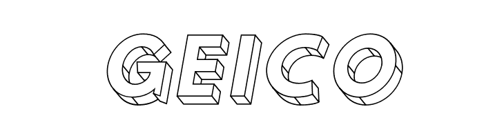 Hussar3D Three Italic  Free Fonts Download