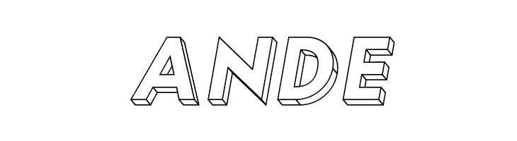 Hussar3D Two Italic  Free Fonts Download