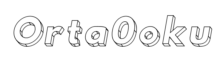 Hussar3D Two Italic  Free Fonts Download