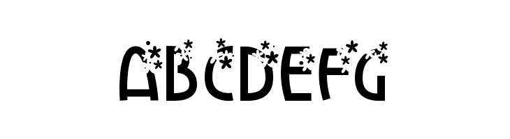 FlowerExplosion  Free Fonts Download