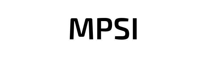 MPSI Exo 2 Semi Bold Font