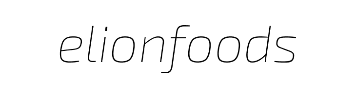 Exo 2 Thin Italic  Free Fonts Download