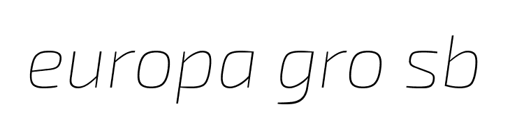 Exo 2 Thin Italic  Free Fonts Download