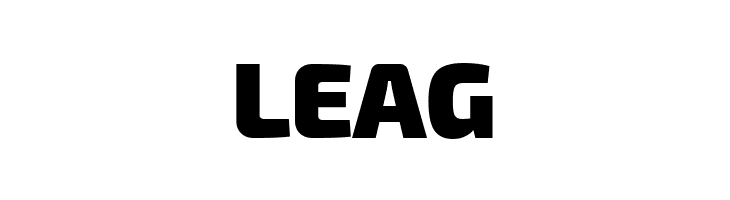 LEAG Exo 2 Black Font