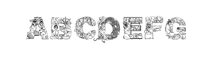 Irasuto Ji  Free Fonts Download