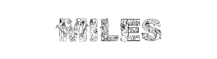 Irasuto Ji  Free Fonts Download