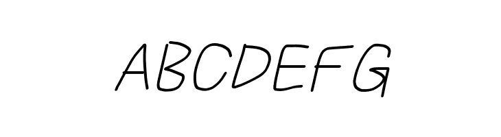 Subtitle Italic  Free Fonts Download