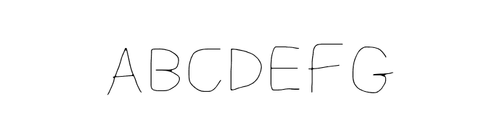 CiSf OpenHand Hairline  Free Fonts Download