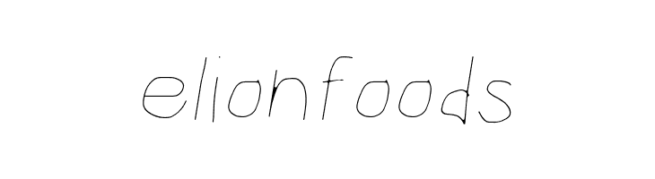 CiSf OpenHand Hairline Oblique  Free Fonts Download