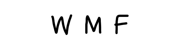 CiSf OpenHand Black  Free Fonts Download