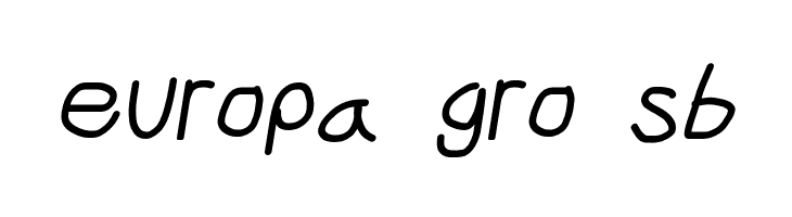 CiSf OpenHand Bold Oblique  Free Fonts Download