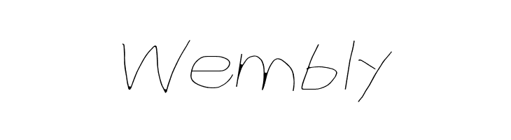 CiSf OpenHand Hairline Extended Oblique  Free Fonts Download