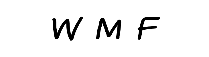 CiSf OpenHand Black Extended Oblique  Free Fonts Download