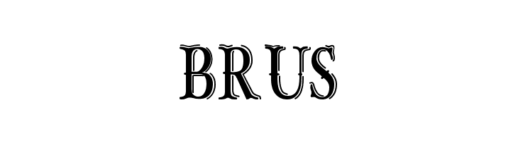 BRUS OLD BOB DEMO JUNIOR Font