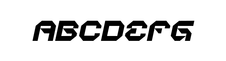 Vaporbyte Italic  Free Fonts Download