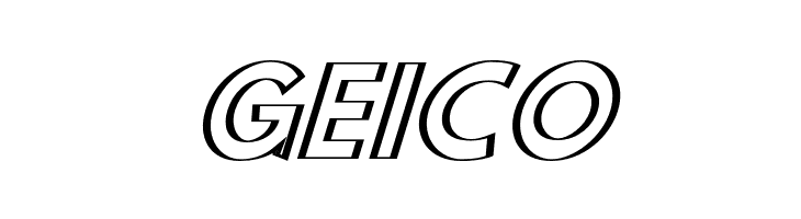 Hussar Outliner Oblique  Free Fonts Download