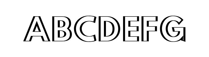 Hussar Outliner  Free Fonts Download