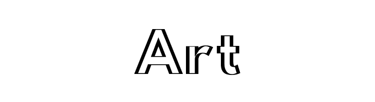 Hussar Outliner  Free Fonts Download