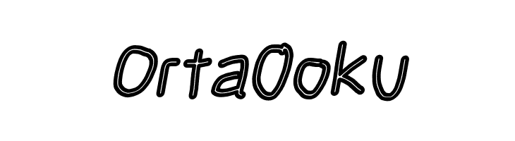 Blanket Outline Oblique  Free Fonts Download