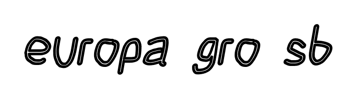 Blanket Outline Oblique  Free Fonts Download