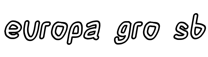 Blanket Bold Outline Oblique  Free Fonts Download