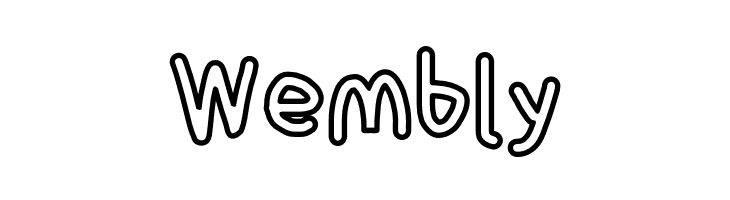 Blanket Bold Outline  Free Fonts Download