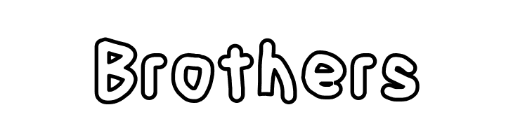 Blanket Black Outline  Free Fonts Download