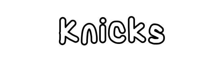 Blanket Black Outline  Free Fonts Download