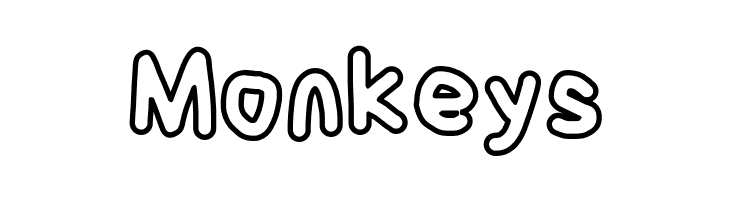 Blanket Black Outline  Free Fonts Download