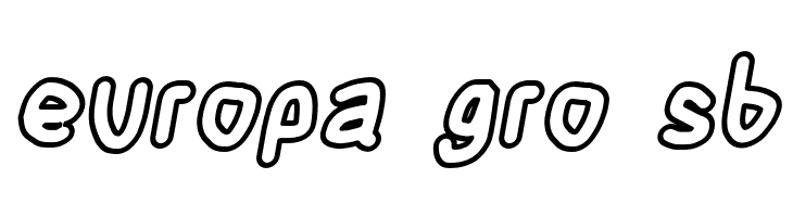 Blanket Black Outline Oblique  Free Fonts Download