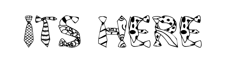 Daddy Tie  Free Fonts Download