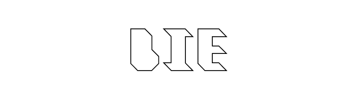 Vitreous Outline  Free Fonts Download