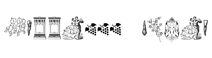 Cornucopia of Dingbats Two  Free Fonts Download