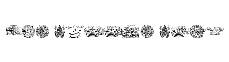 Aayat Quraan_036  Free Fonts Download