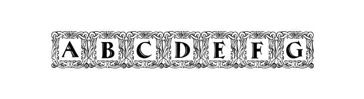 Maximilian Antiqua Initialen Regular  Free Fonts Download