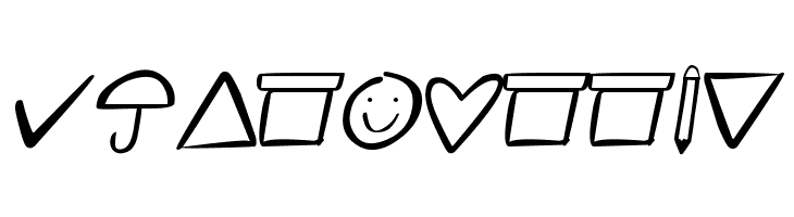My Shapes  Free Fonts Download