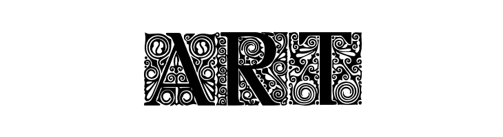 Behrens Antiqua Initialen Regular  Free Fonts Download
