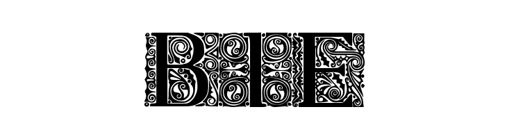 Behrens Antiqua Initialen Regular  Free Fonts Download