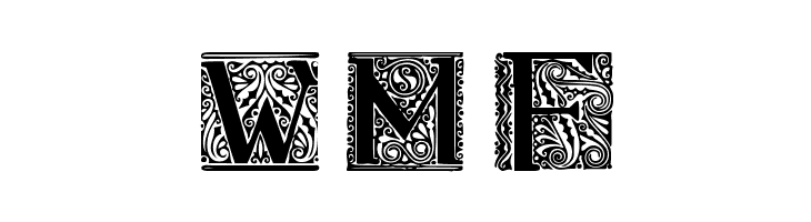 Behrens Antiqua Initialen Regular  Free Fonts Download