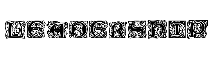 Morris Jenson Initialen Regular  Free Fonts Download